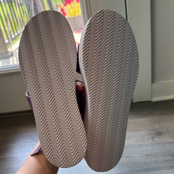 Purple and Pink Platform Sandals - Picture 5 of 5